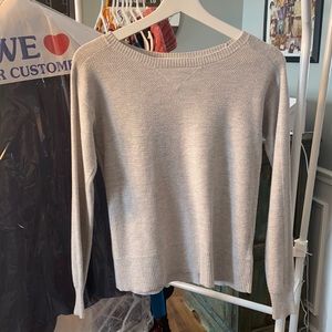 AE XXS waffle sweater